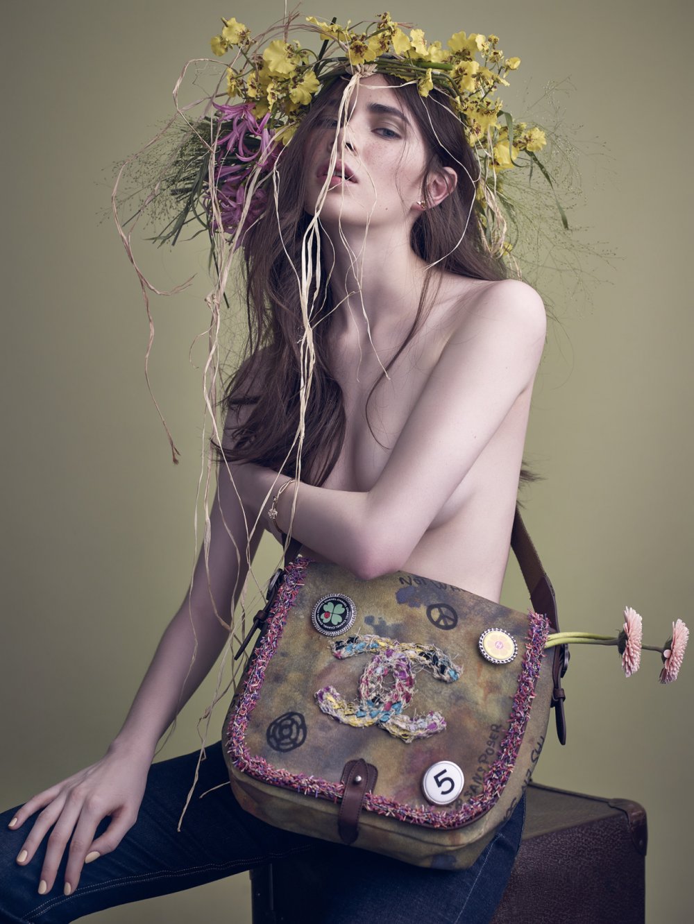 Sasha Dmitrieva for Vogue Russia April 2015. :: WhyNot Blog