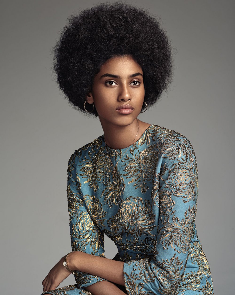 Imaan Hammam for Vogue Netherlands September 2015. 