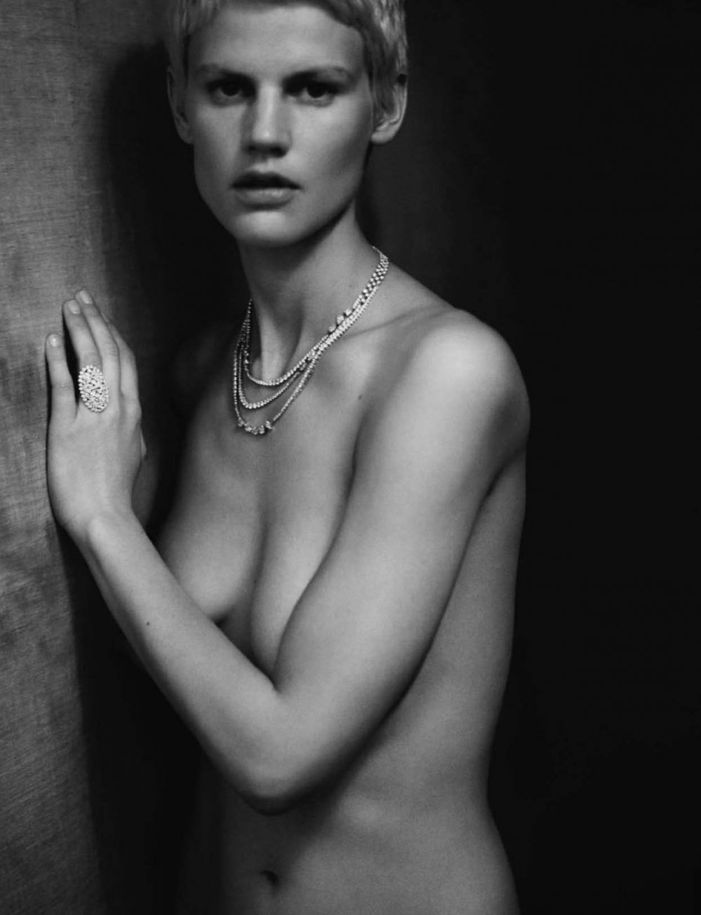 Saskia De Brauw for Italian Vogue September 2015. 